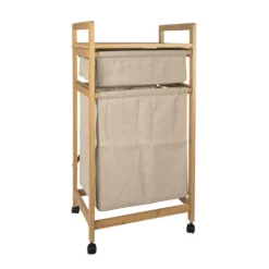 Mobiletto Portabiancheria Linea Bamboo