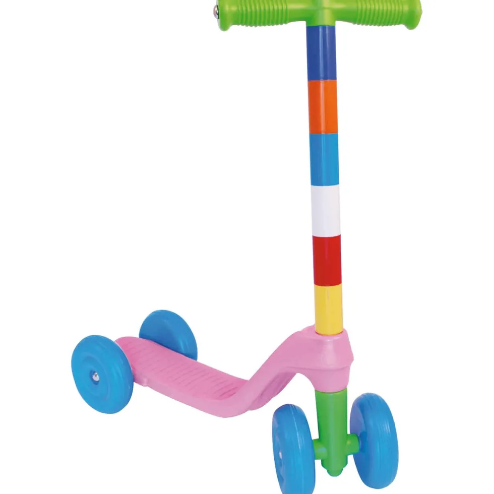 Monopattino bambino 4 ruote plastica