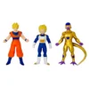 Monsterflex Dragon Ball Super Set 3 Action Figure Super Elastiche