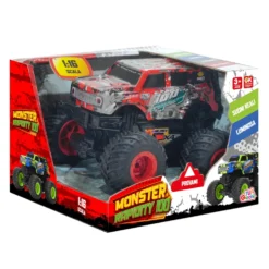 Monster Rapidity 100 Auto Giocattolo a Frizione con Luci e Suoni