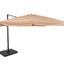 Ombrellone a Lampada con flap telo Camel 3x4 metri