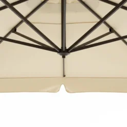 Ombrellone a Lampada con flap telo Ècru 3x4 metri