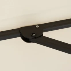 Ombrellone a Lampada con flap telo Ècru 3x4 metri