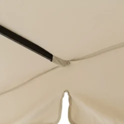 Ombrellone a Lampada con flap telo Ècru 3x4 metri