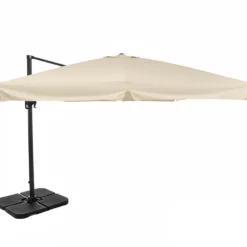 Ombrellone a Lampada con flap telo Ècru 3x4 metri