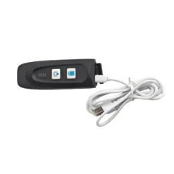 Ombrellone da giardino con LED e Pannello Solare Grigio 3x4 metri