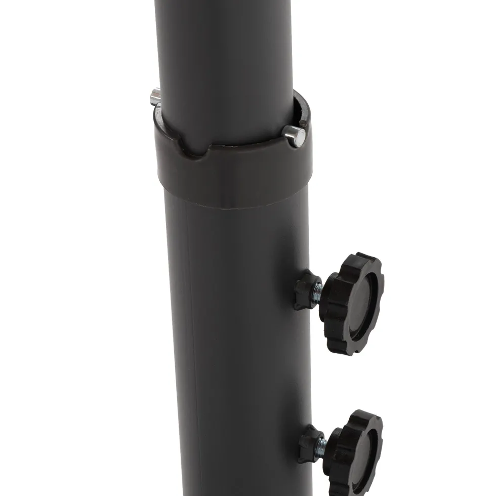 Ombrellone da giardino Decentrato con 32 LED e Pannello Solare Camel diametro 3 metri