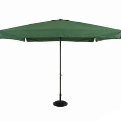 Ombrellone da Giardino Verde con Carrucola 3x3 metri
