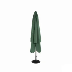 Ombrellone da Giardino Verde con Carrucola 3x3 metri