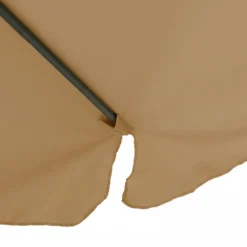 Ombrellone Decentrato a Semicerchio da Balcone con manovella Camel h2,30x1,30 metri