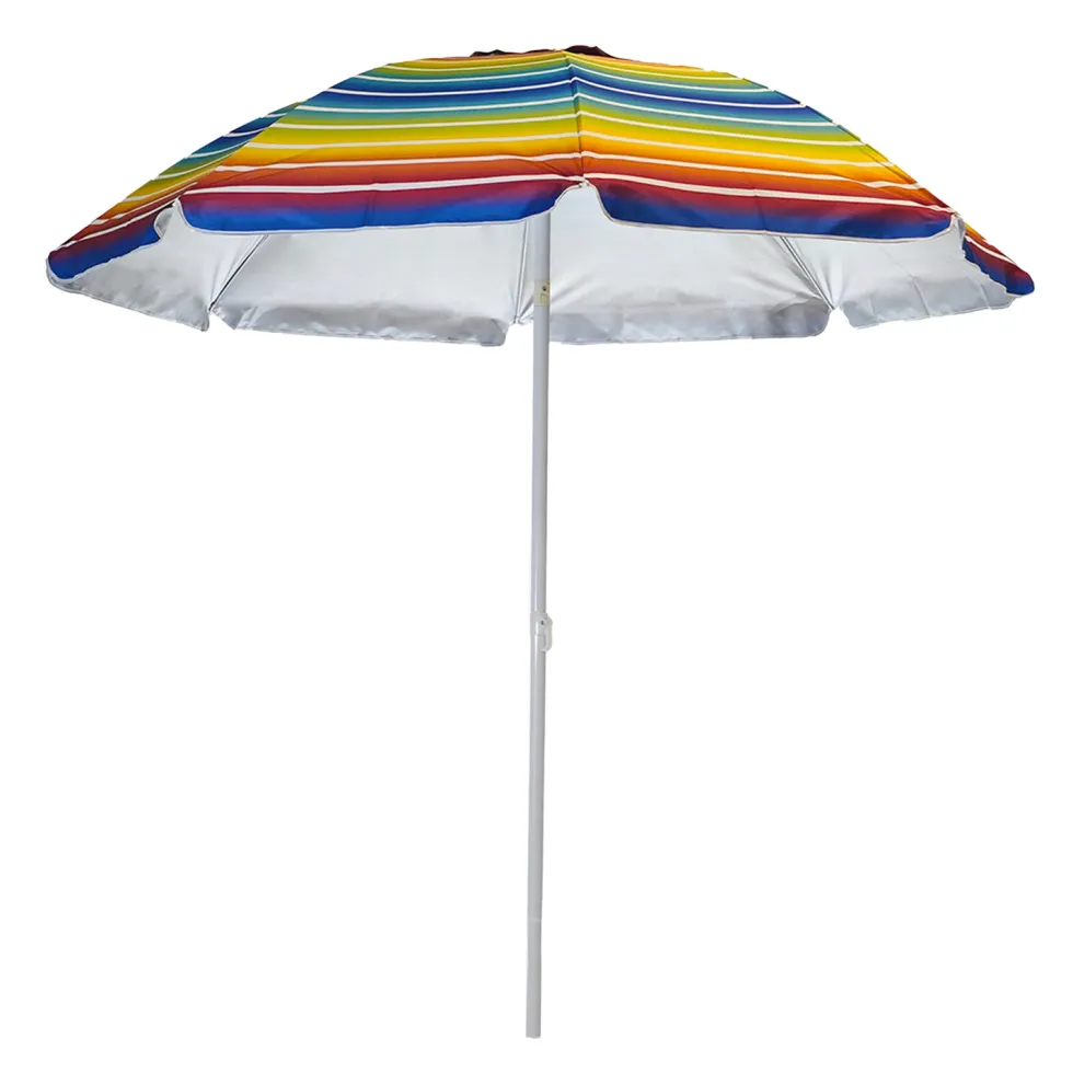 Ombrellone Mare con Snodo e Fodera abbinata h217 cm diametro 220 cm