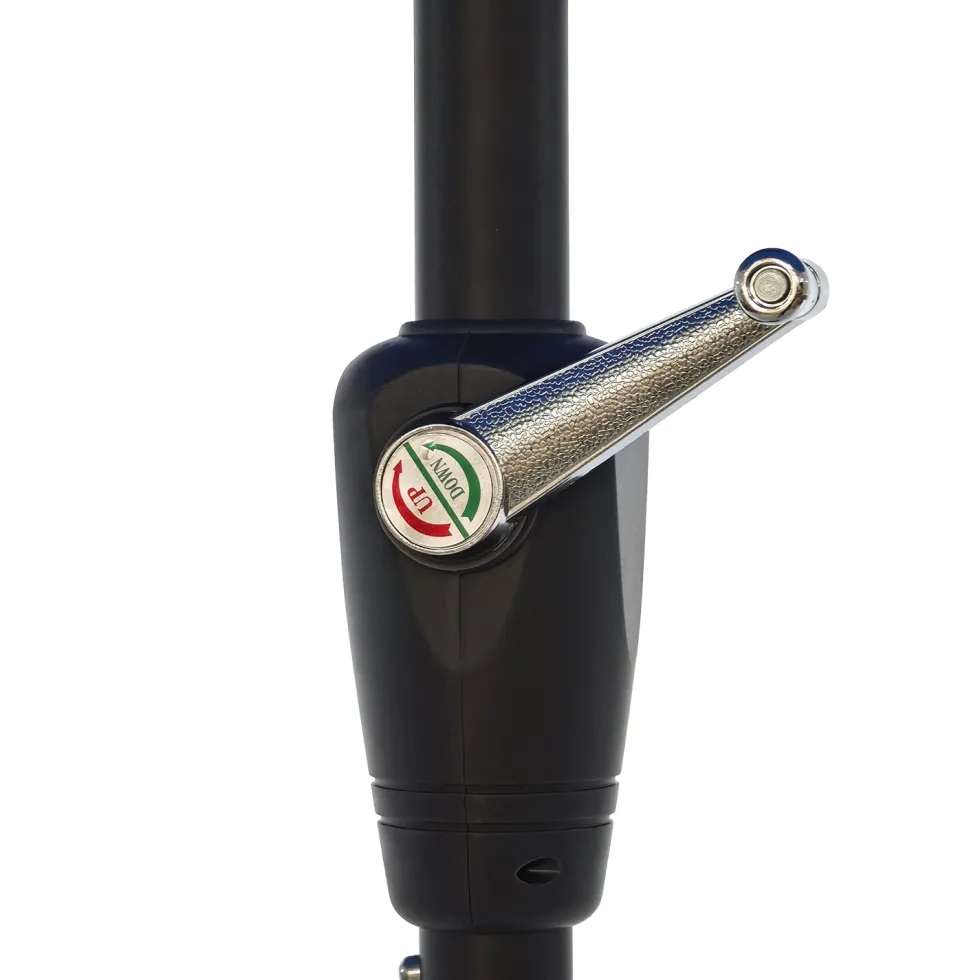 Ombrellone Mare Pagoda con Snodo e Manovella h290 cm diametro 270 cm