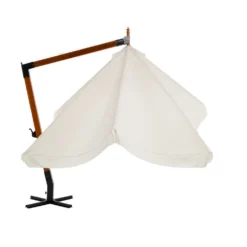 Ombrellone Rettangolare a lampada Ècru 3x4 metri