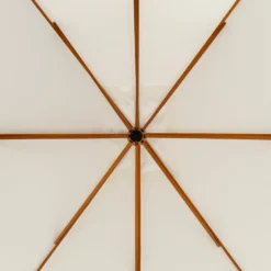 Ombrellone Rettangolare a lampada Ècru 3x4 metri