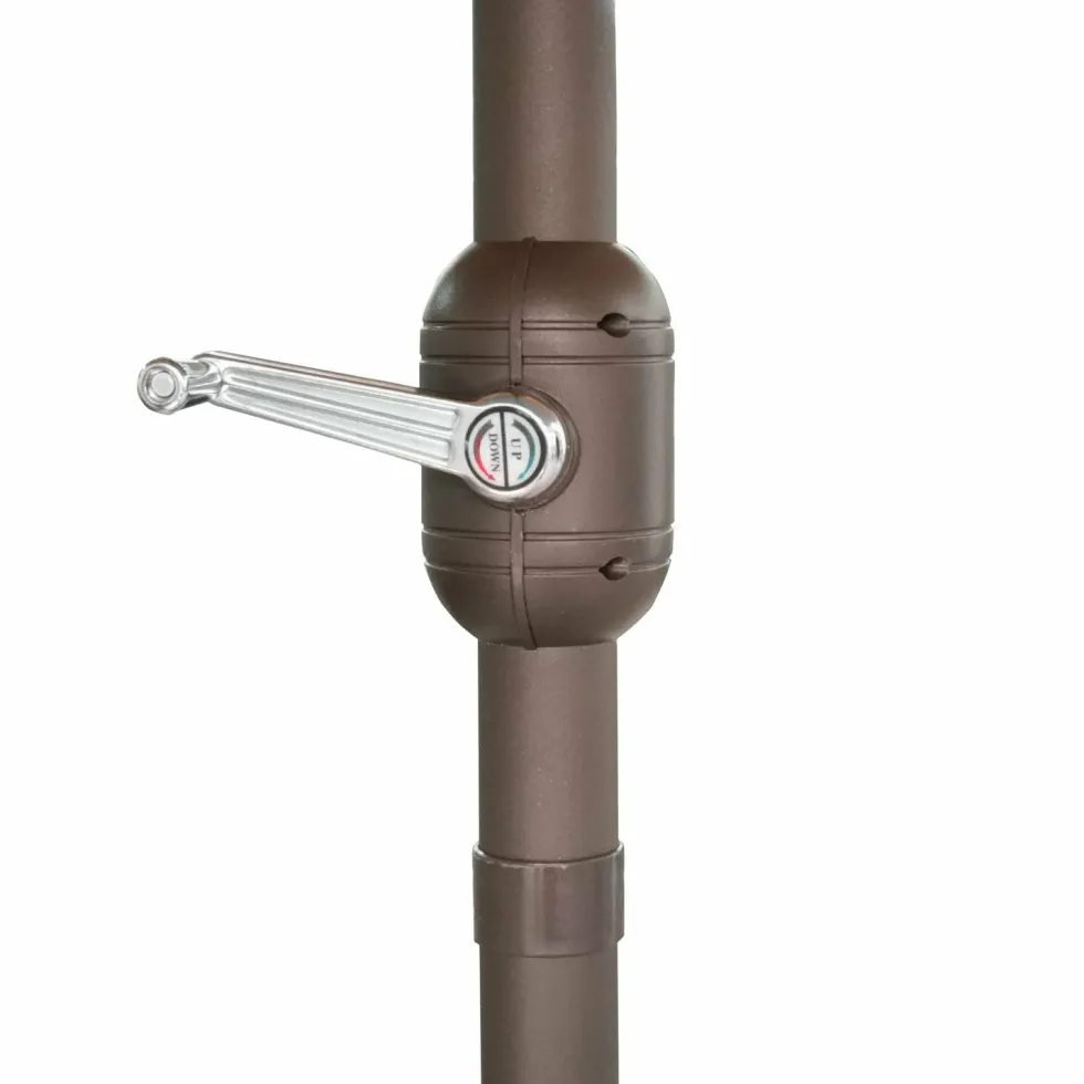 Ombrellone Rettangolare Camel con carrucola