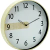 Orologio da parete effetto legno