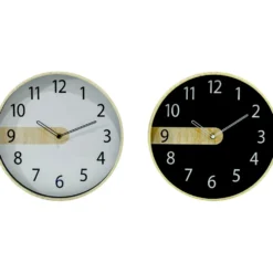 Orologio da parete effetto legno