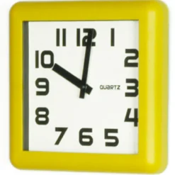 Orologio quadrato da parete 21x21 cm