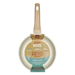 Padella Antiaderente in alluminio pressato Crazy Wood diametro 20 cm