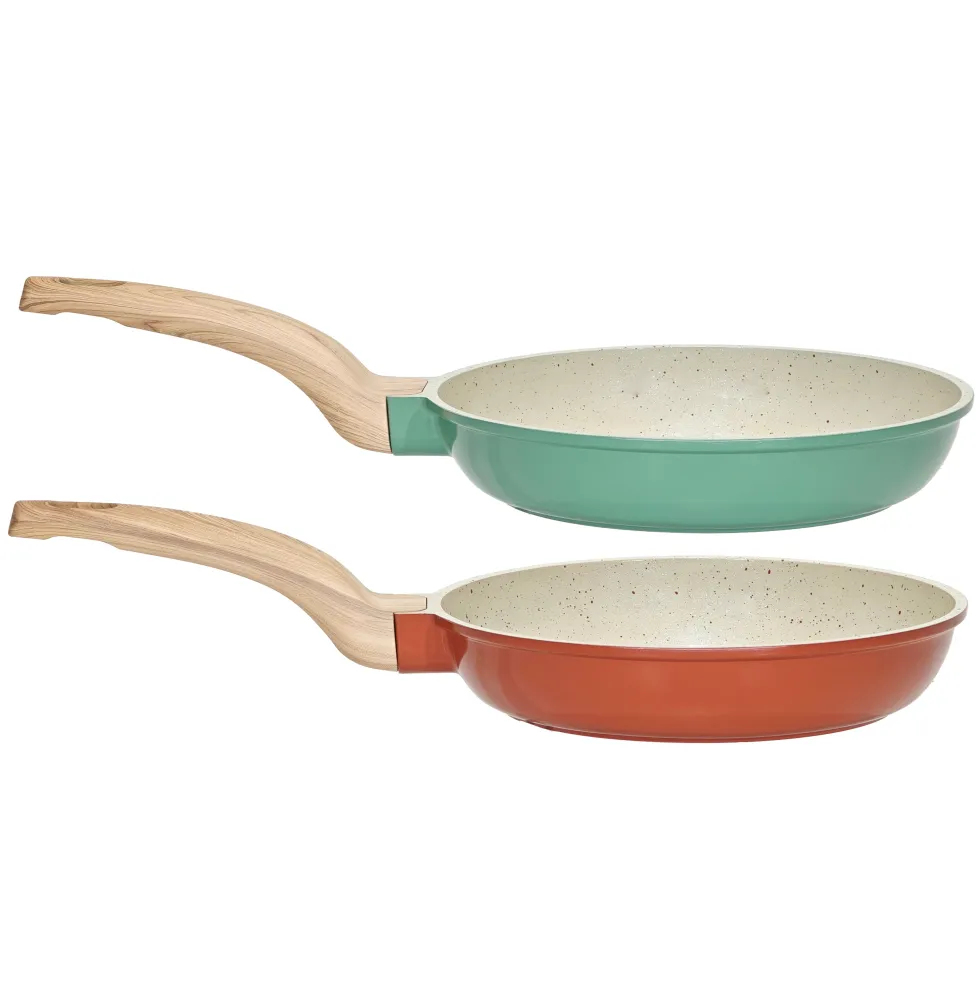 Padella Antiaderente in alluminio pressato Crazy Wood diametro 24 cm
