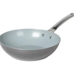 Padella Wok in alluminio forgiato Linea Keramì diametro 32 cm