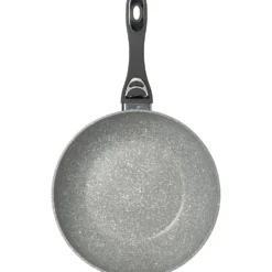 Padella Wok in alluminio pressofuso Linea CookStone diametro 28 cm