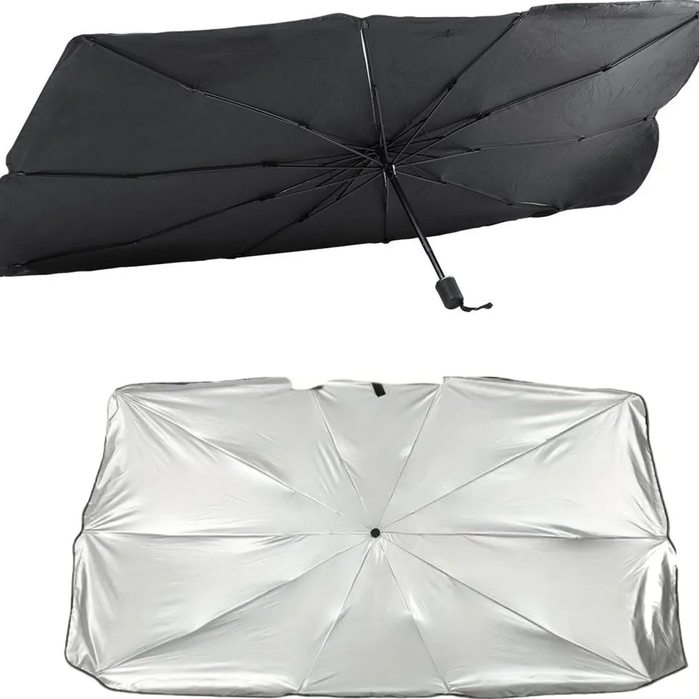Parasole Auto Pieghevole ad ombrello 145x79 cm