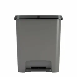 Pattumiera a pedale grigio 25 litri Compatta Bin