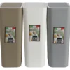 Pattumiera con Coperchio Push 20 litri Linea Natural Style