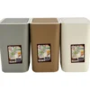Pattumiera con Coperchio Push 8 litri Linea Natural Style