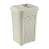 Pattumiera con Coperchio Semi-Aperto Angora 10 litri Linea Arianna