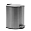 Pattumiera con Pedale in Acciaio Satinato Soft Close 3 litri