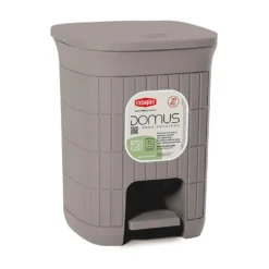Pattumiera con pedale Linea Domus Tortora 6 litri
