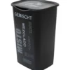 Pattumiera Recycling Raccolta Differenziata Misto 50 Litri Nero