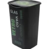 Pattumiera Recycling Vetro 50 Litri Nero