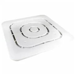 Pedana Doccia Antiscivolo in plastica Bianca 60x60 cm