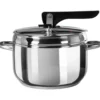 Pentola a pressione in acciaio inox Matilde 5 litri diametro 22 cm