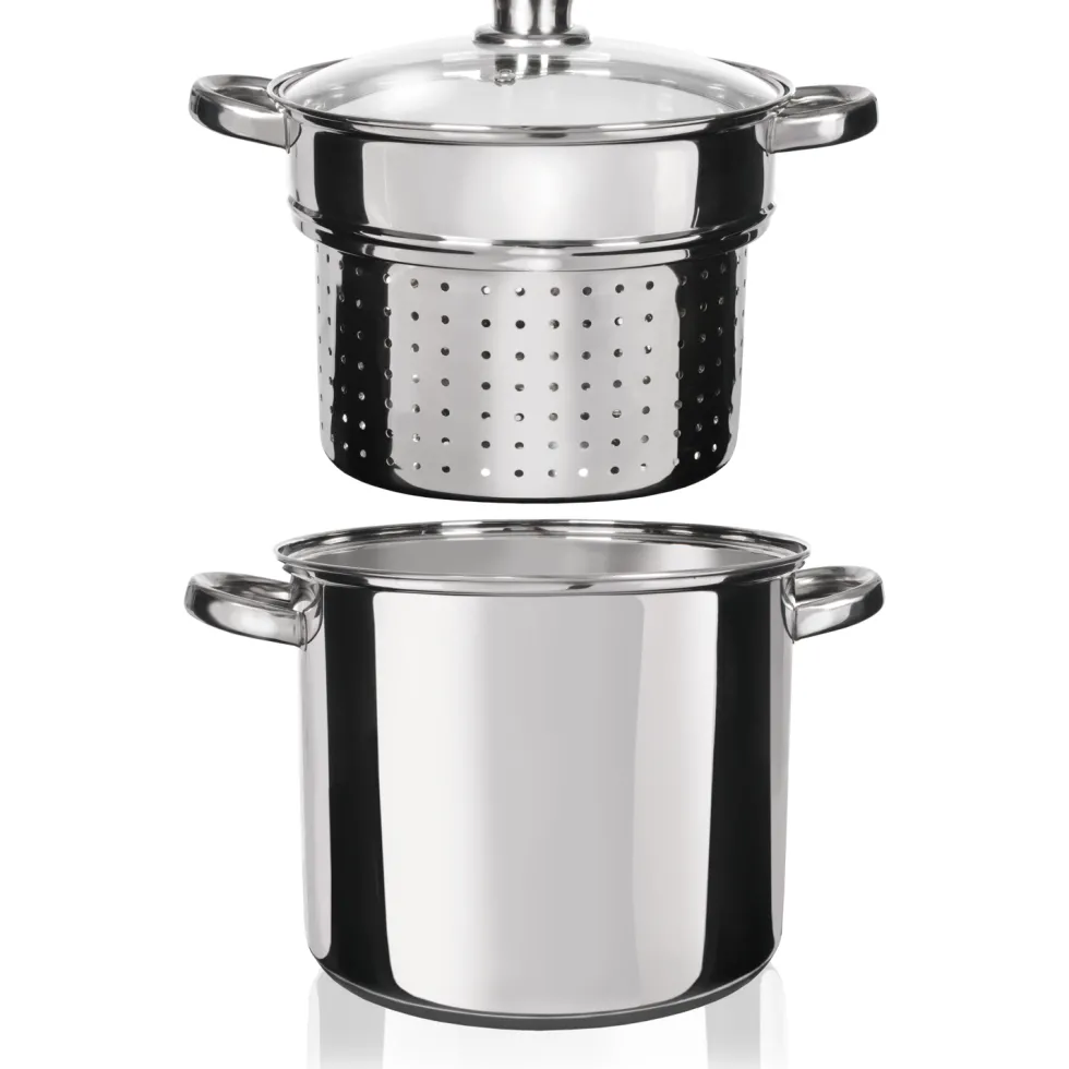 Pentola Cuocipasta in acciaio Inox PastaExpress diametro 24 cm