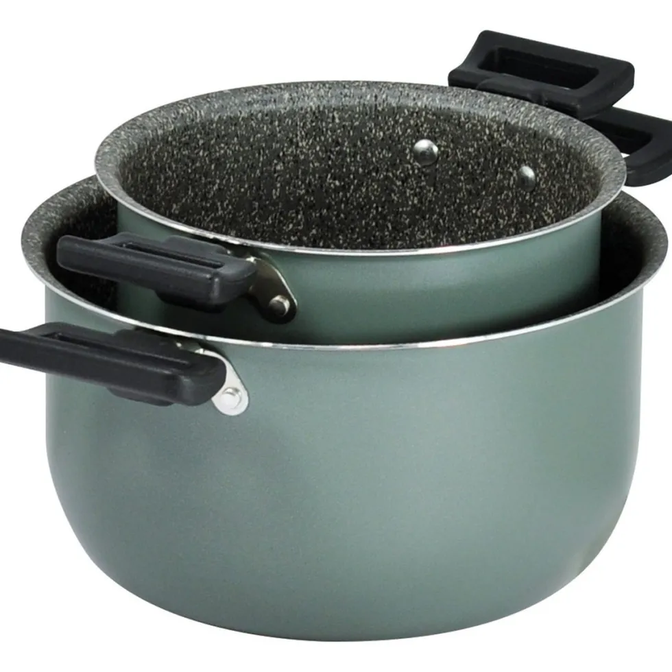 Pentola set 2 pezzi Linea Jet diametro 16/20 cm