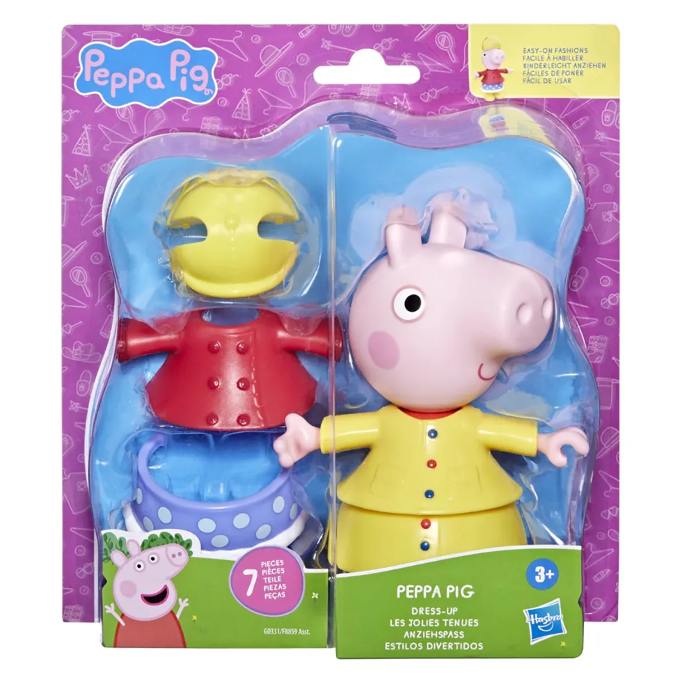 Peppa Pig Dress-Up – Personaggio con Abiti e Accessori