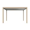 Pergola Bioclimatica Atena 120 Effetto Legno 3x3
