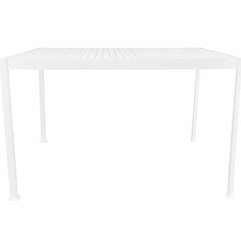 Pergola Bioclimatica in Alluminio Bianca 3x3 metri