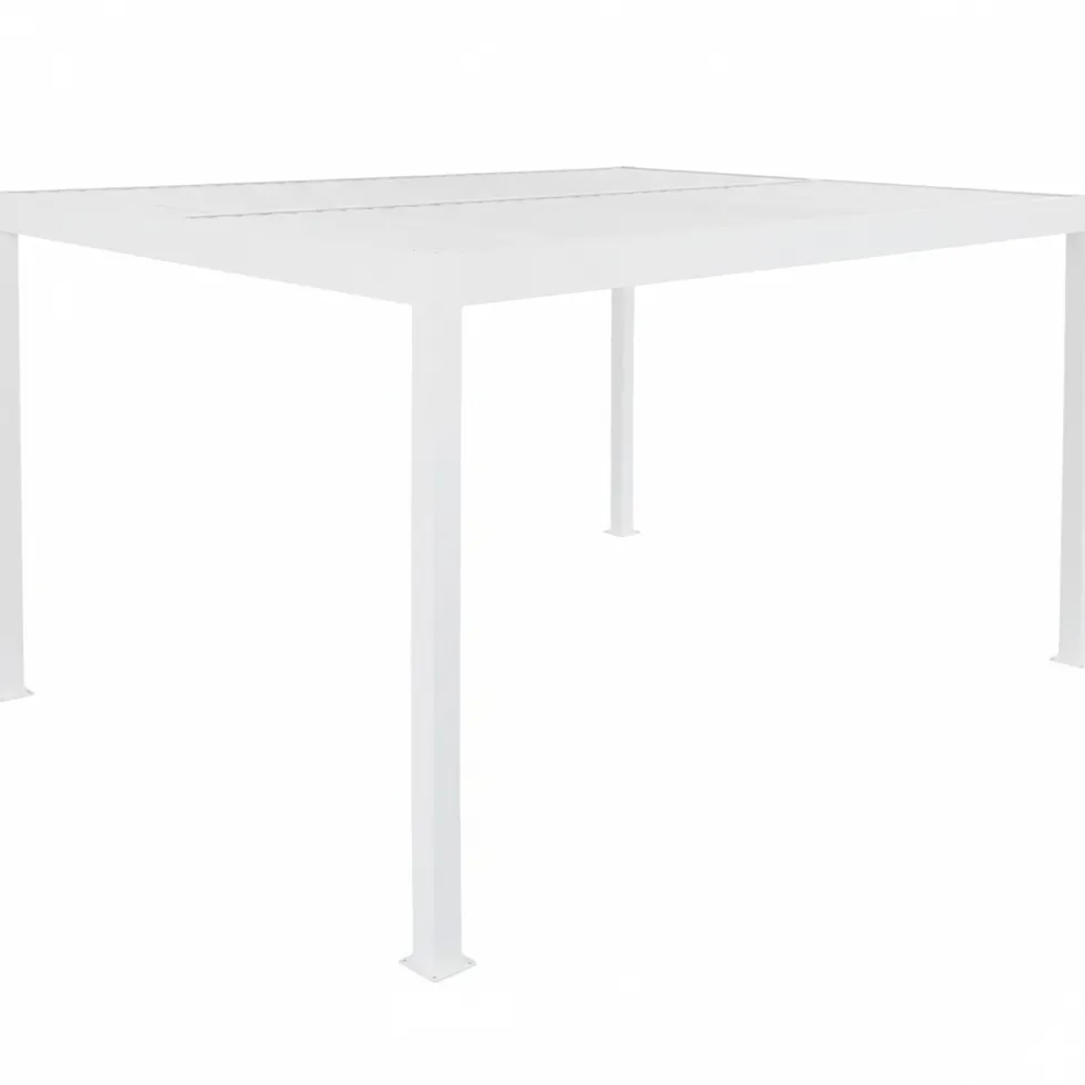 Pergola Bioclimatica in Alluminio Bianca 3x3 metri