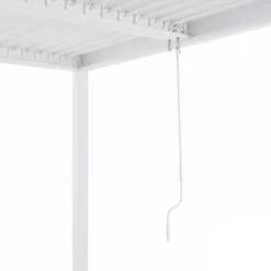 Pergola Bioclimatica in Alluminio Bianca 3x6 metri
