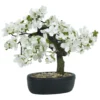 Pianta artificiale Bonsai Ciliegio in vaso