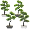 Pianta artificiale Bonsai in vaso