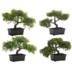 Pianta artificiale Bonsai in vaso