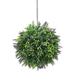 Pianta artificiale Bosso Lavanda diametro 23 cm