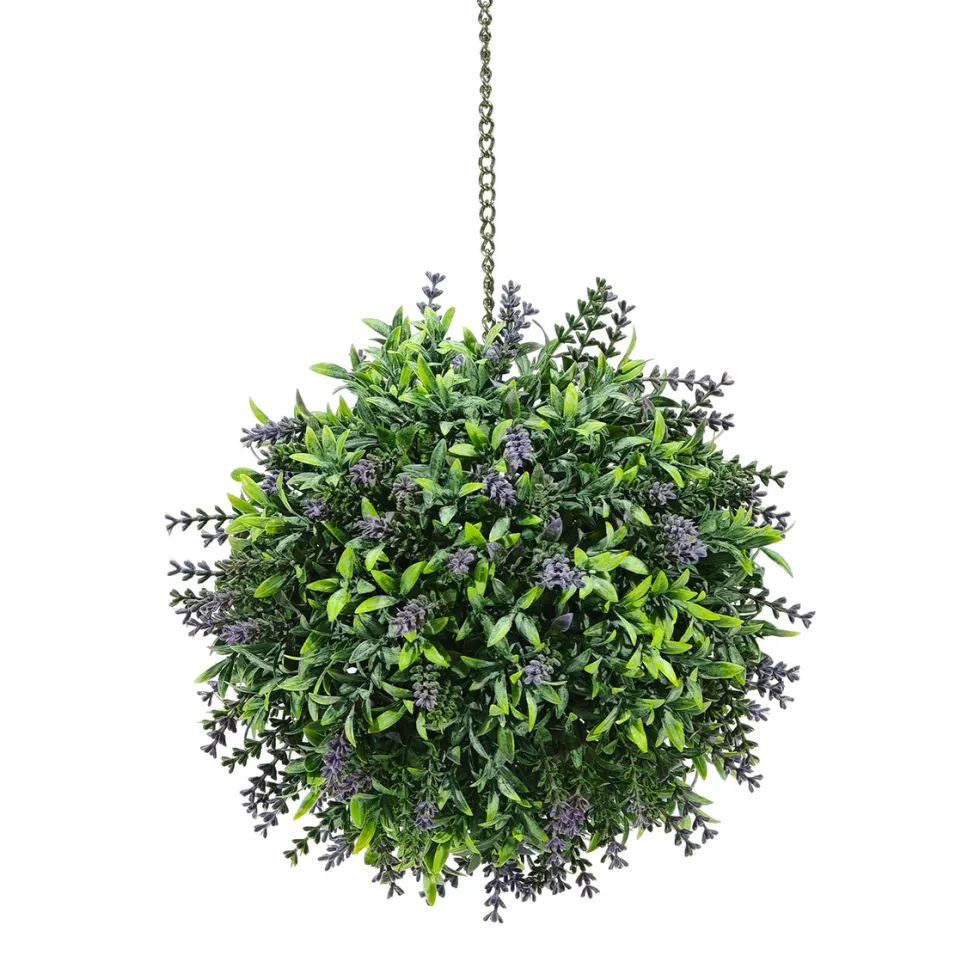 Pianta artificiale Bosso Lavanda diametro 23 cm