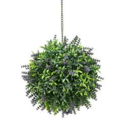 Pianta artificiale Bosso Lavanda diametro 23 cm
